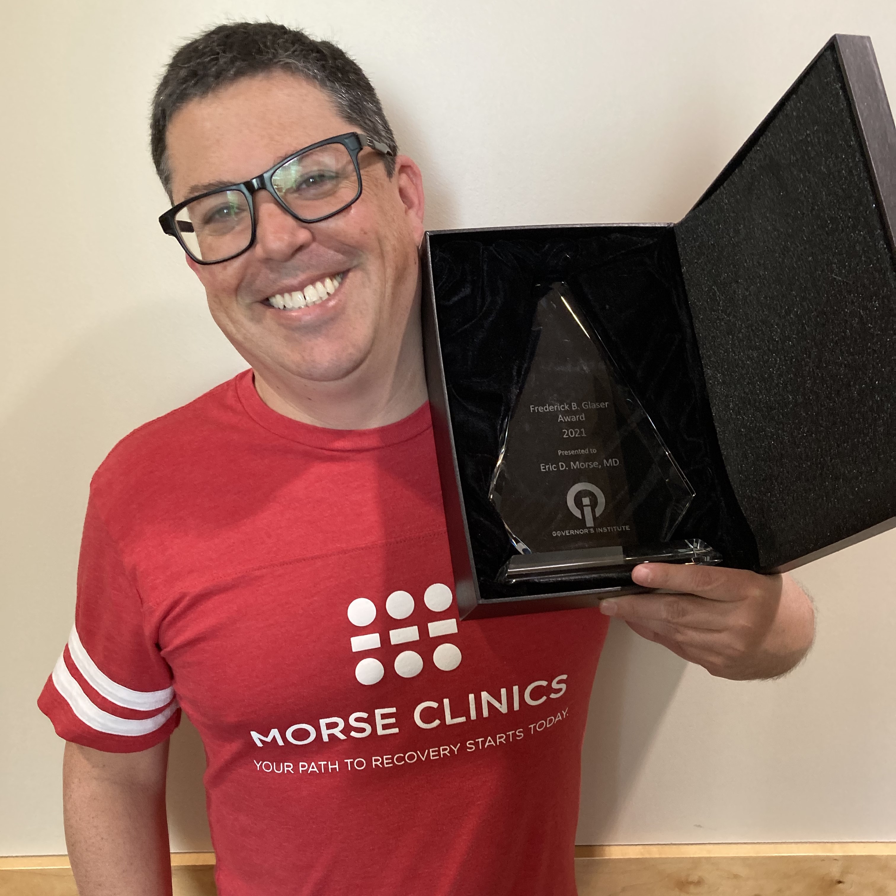 Frederick B. Glaser Award Presented To Dr. Morse | Morse Clinics